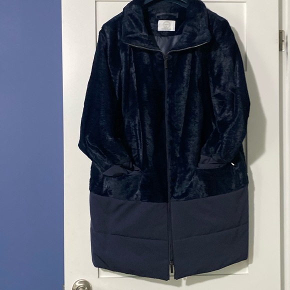 Navy blue large Marina Ronaldo designer jacket . - Picture 1 of 6